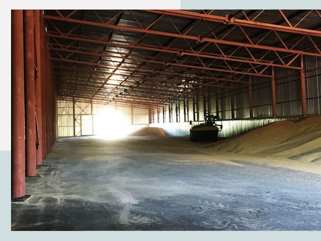 Строительство зернохранилищ в Уфе