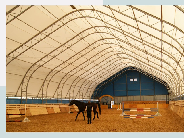 Строительство конных манежей в Уфе