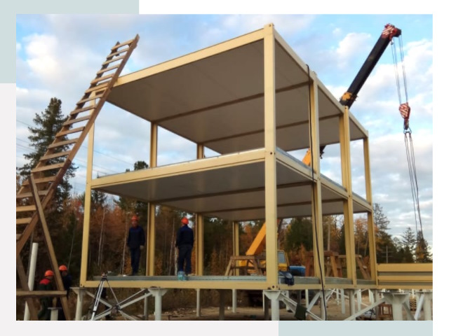 Строительство модульных здания Уфа