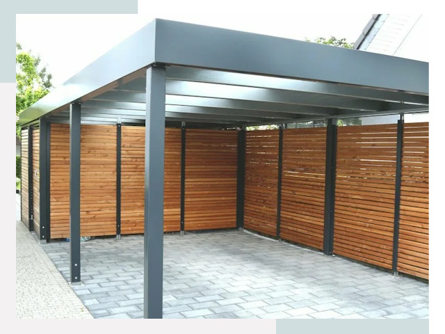 Навесы для парковки в Уфе