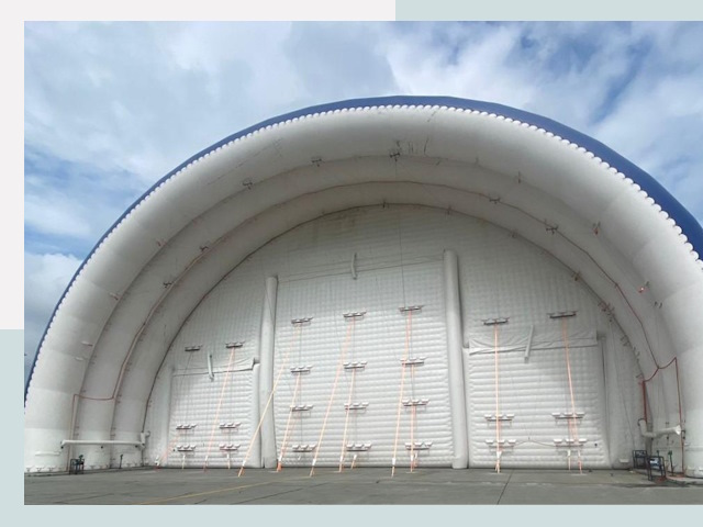 Пневмокаркасные ангары от СтальСтрой-Уфа по цене от 617 руб.