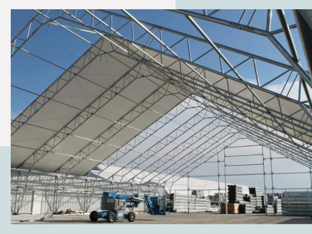 Каркасно-тентовые сооружения от СтальСтрой-Уфа по цене 617 руб.