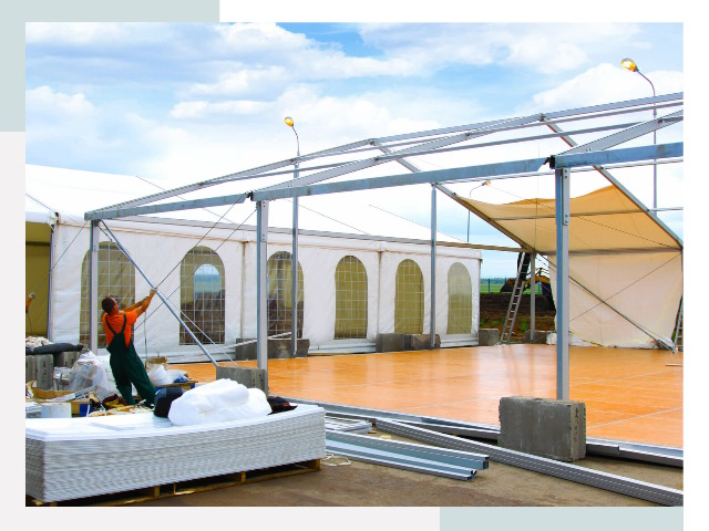 Быстро сборные шатры в Уфе