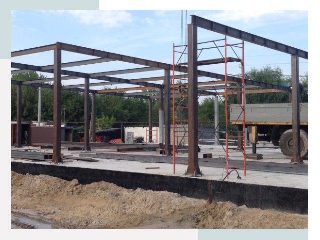 Фундамент для ангаров в Уфе