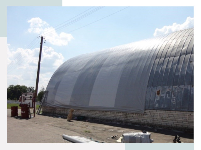 Ремонт ангаров в Уфе